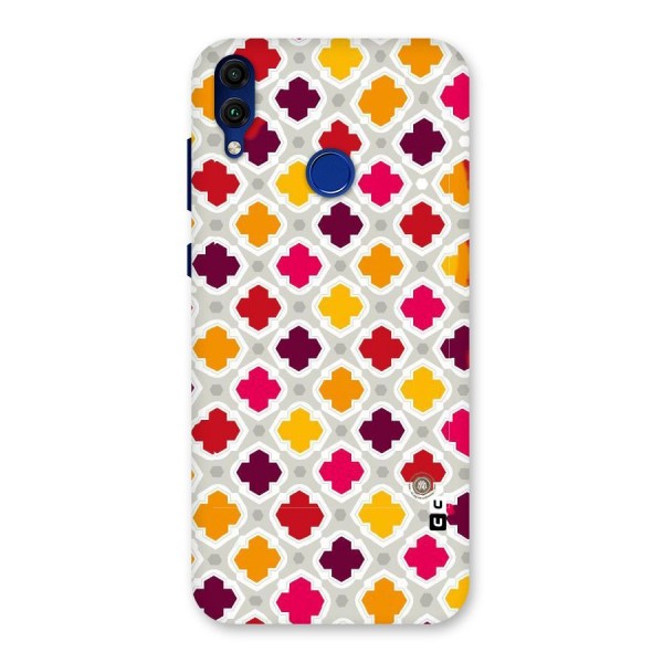 Bright Pattern Back Case for Honor 8C