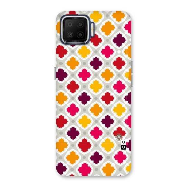 Bright Pattern Back Case for Oppo F17