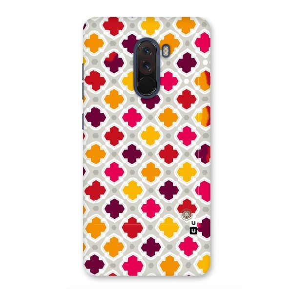 Bright Pattern Back Case for Poco F1