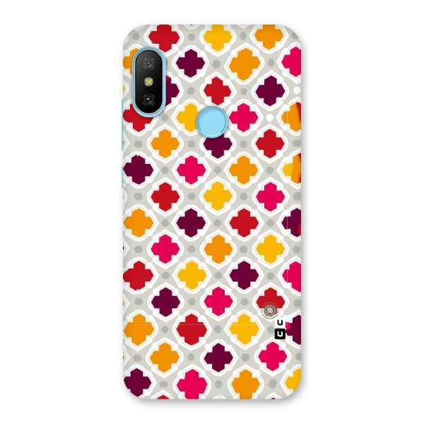 Bright Pattern Back Case for Redmi 6 Pro