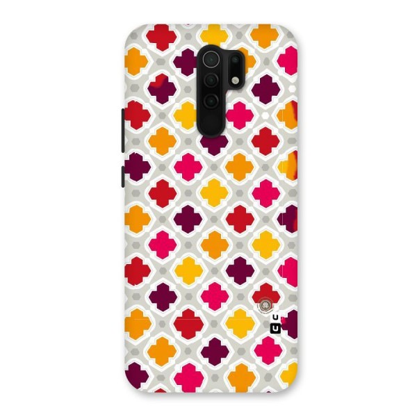 Bright Pattern Back Case for Redmi 9 Prime