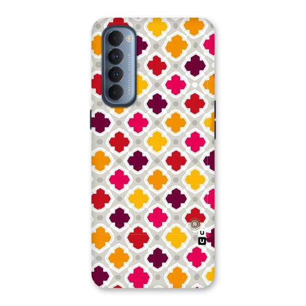 Bright Pattern Back Case for Reno4 Pro