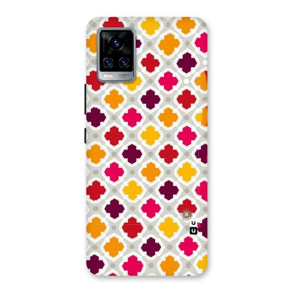 Bright Pattern Back Case for Vivo V20 Pro