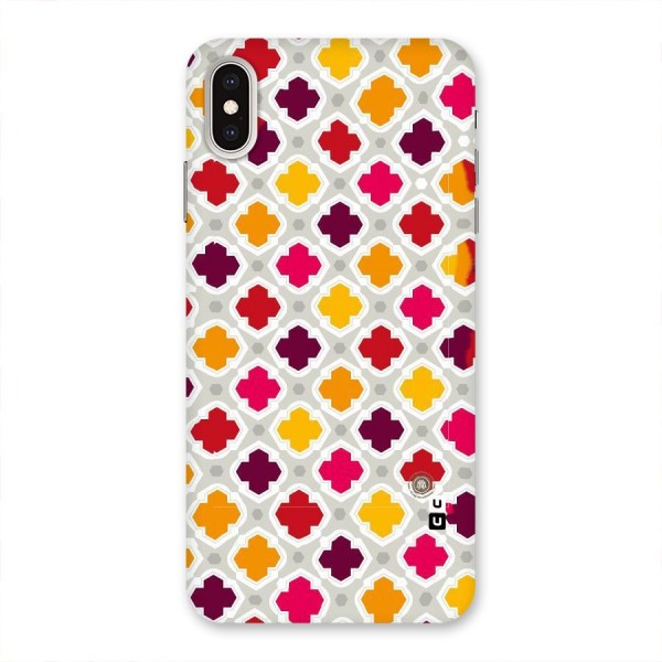 Bright Pattern Back Case for iPhone XS Max