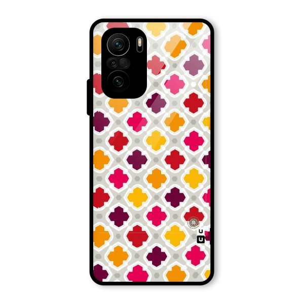 Bright Pattern Glass Back Case for Mi 11x