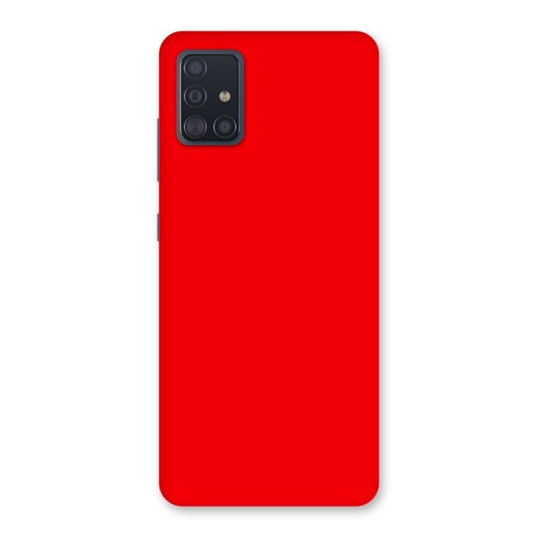 Bright Red Back Case for Galaxy A51