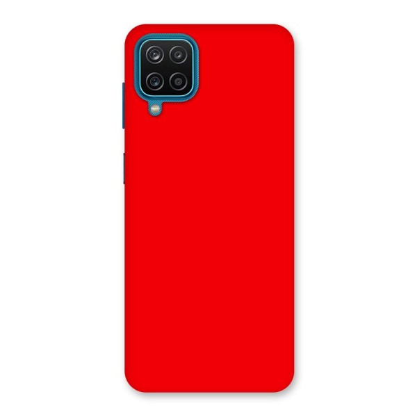 Bright Red Back Case for Galaxy F12