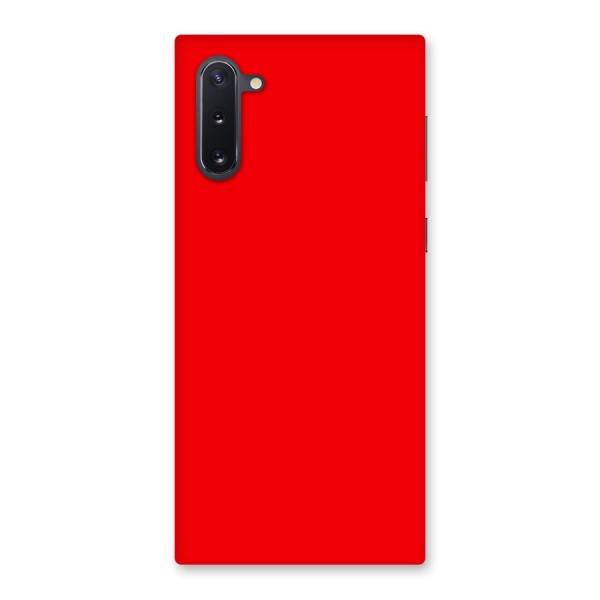 Bright Red Back Case for Galaxy Note 10