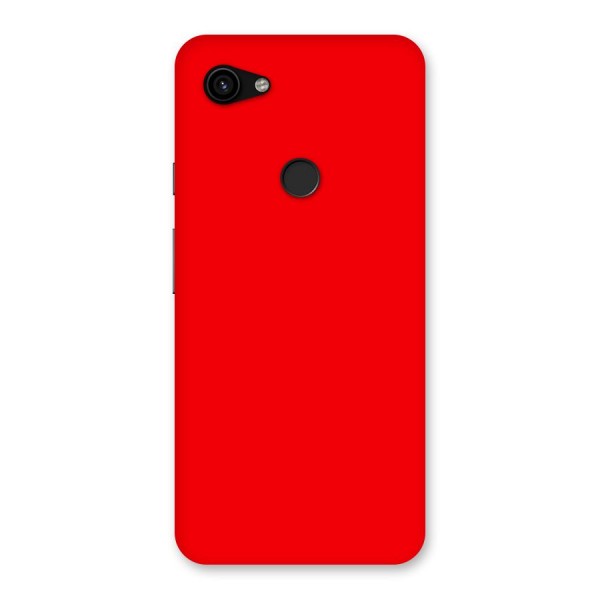 Bright Red Back Case for Google Pixel 3a XL