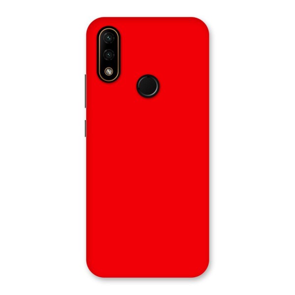 Bright Red Back Case for Lenovo A6 Note