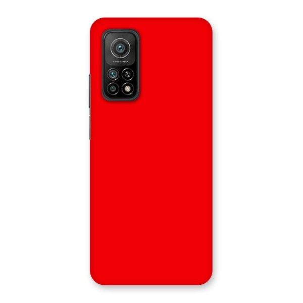 Bright Red Back Case for Mi 10T Pro 5G