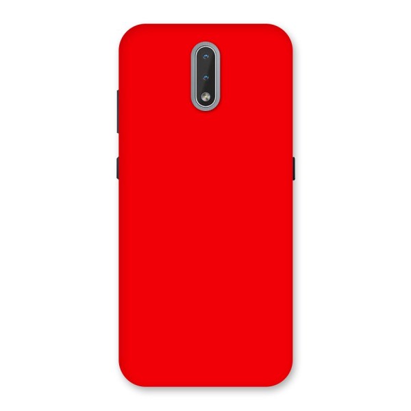 Bright Red Back Case for Nokia 2.3