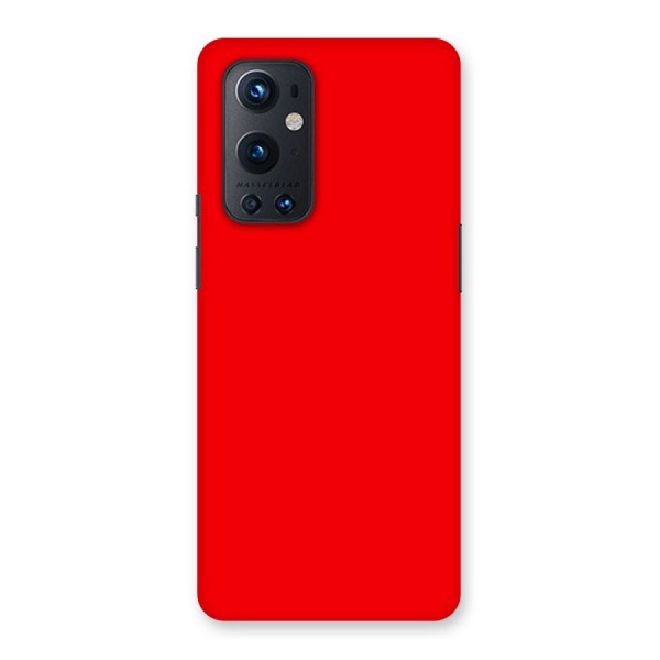 Bright Red Back Case for OnePlus 9 Pro