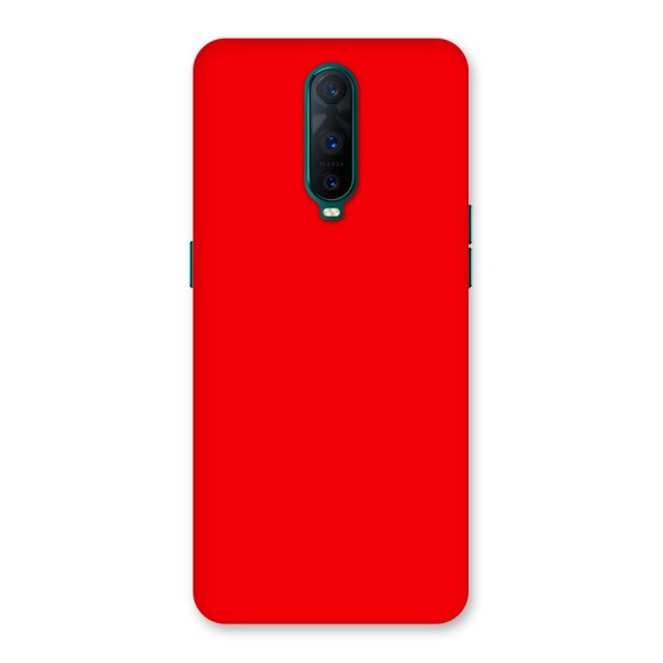 Bright Red Back Case for Oppo R17 Pro