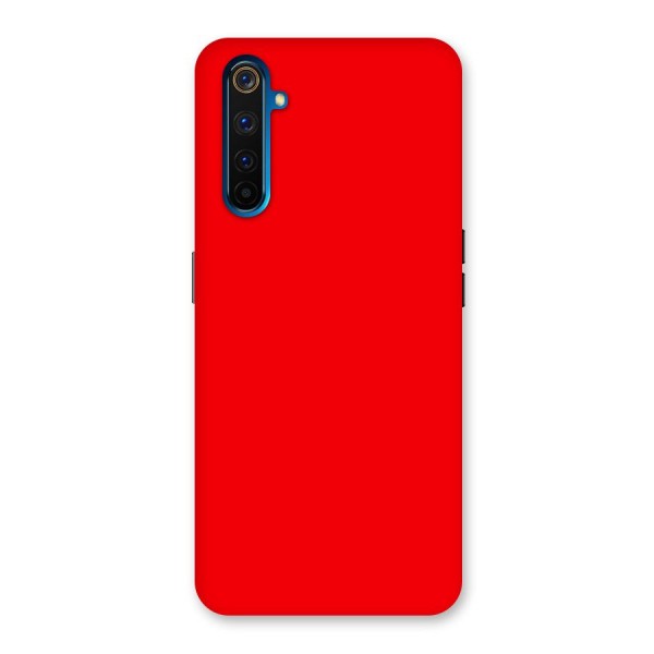 Bright Red Back Case for Realme 6 Pro