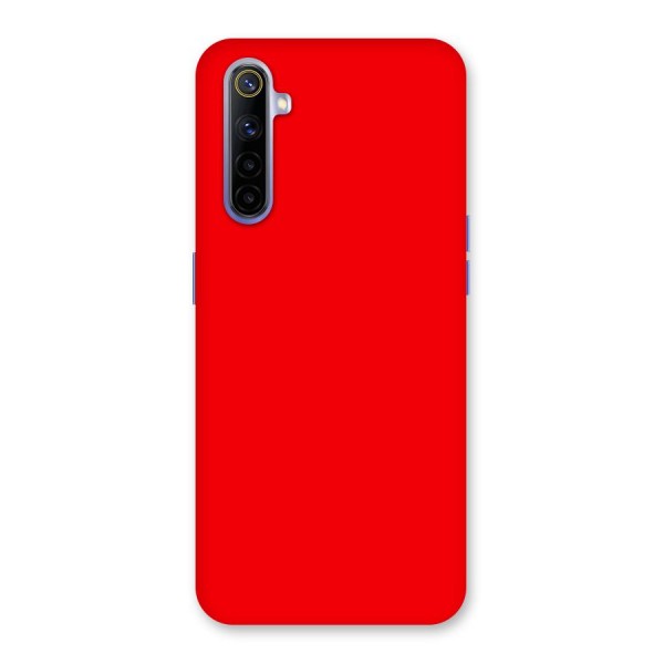 Bright Red Back Case for Realme 6i