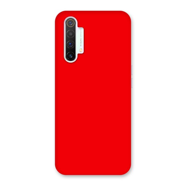 Bright Red Back Case for Realme X3