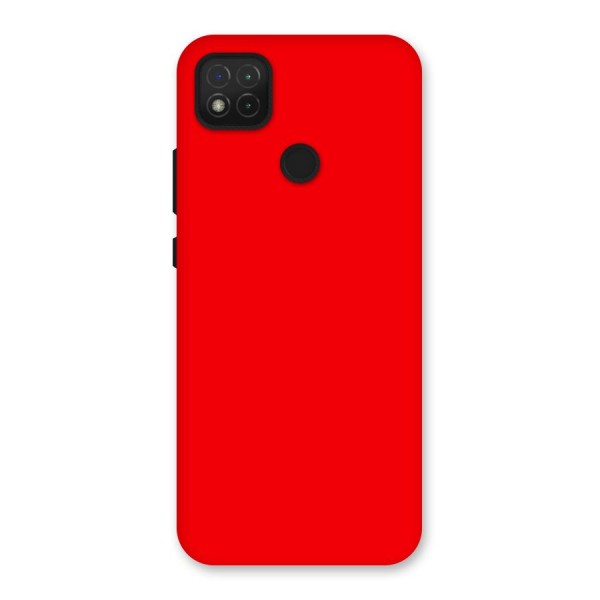 Bright Red Back Case for Redmi 9C