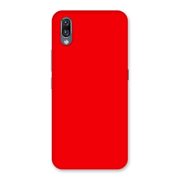 Bright Red Back Case for Vivo NEX