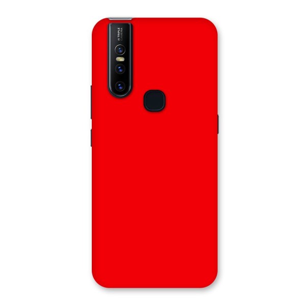 Bright Red Back Case for Vivo V15