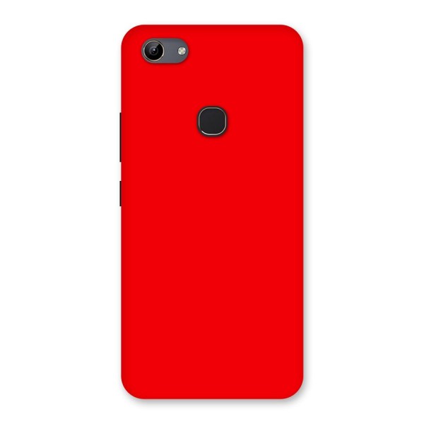 Bright Red Back Case for Vivo Y81