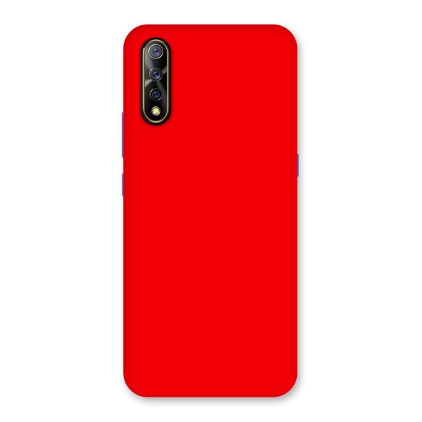 Bright Red Back Case for Vivo Z1x