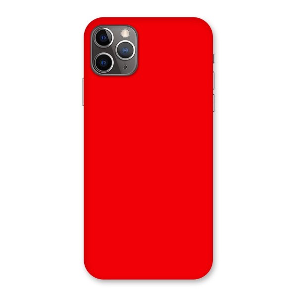 Bright Red Back Case for iPhone 11 Pro Max