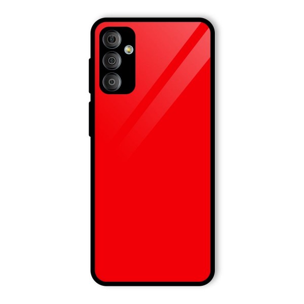 Bright Red Glass Back Case for Galaxy F23