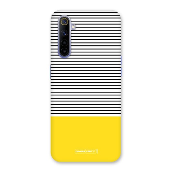 Bright Yellow Stripes Back Case for Realme 6i