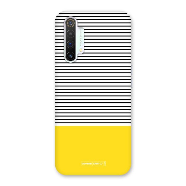 Bright Yellow Stripes Back Case for Realme X3 SuperZoom