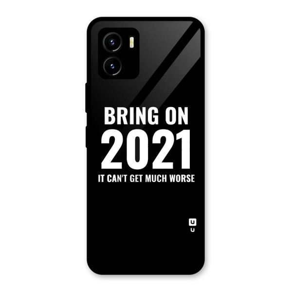 Bring On 2021 Glass Back Case for Vivo Y15s