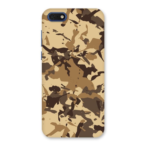 Brown Camouflage Army Back Case for Honor 7s