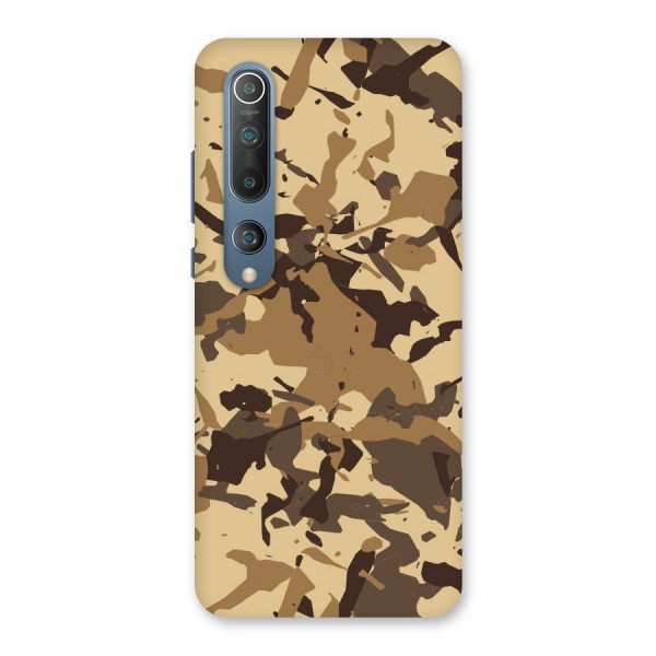 Brown Camouflage Army Back Case for Mi 10