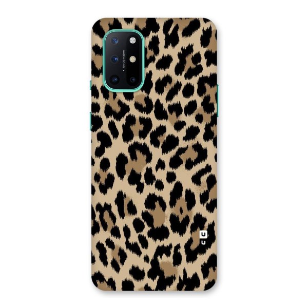Brown Leapord Print Back Case for OnePlus 8T