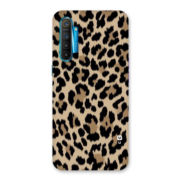 Brown Leapord Print Back Case for Realme XT