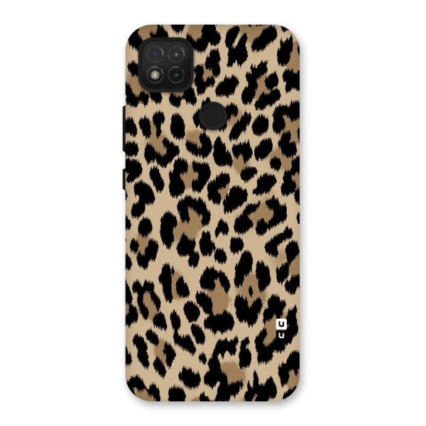 Brown Leapord Print Back Case for Redmi 9C