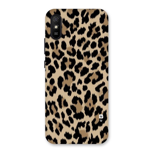 Brown Leapord Print Back Case for Redmi 9i