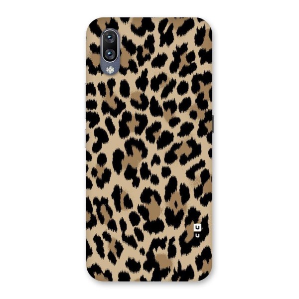 Brown Leapord Print Back Case for Vivo NEX