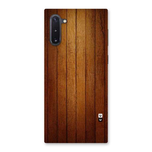 Brown Wood Design Back Case for Galaxy Note 10