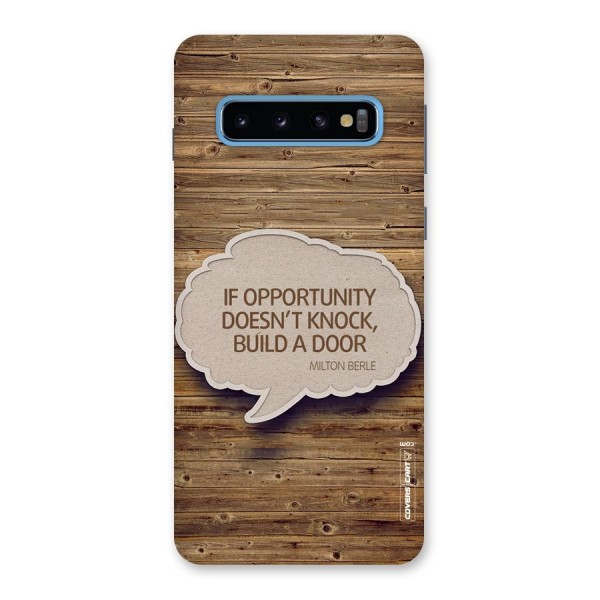 Build Your Door Back Case for Galaxy S10