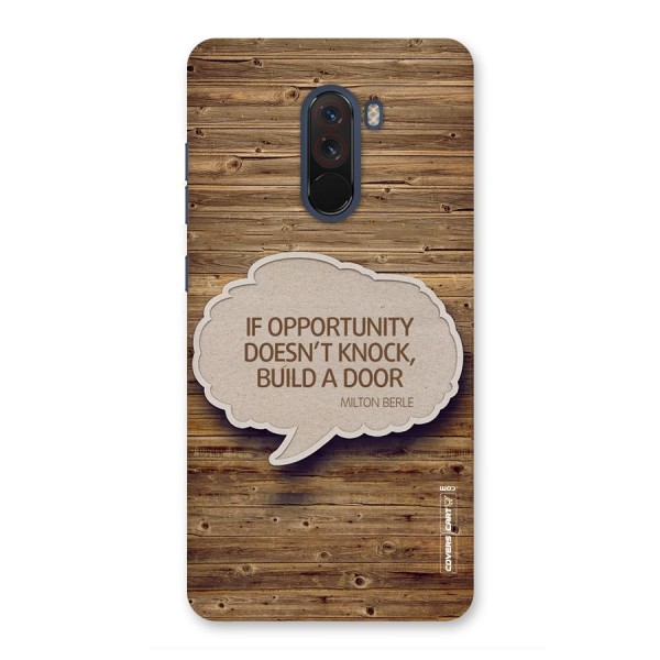 Build Your Door Back Case for Poco F1