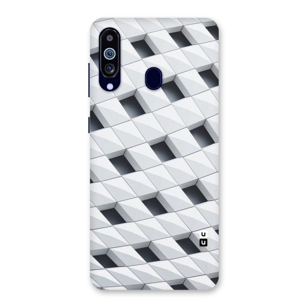 Building Pattern Back Case for Galaxy A60