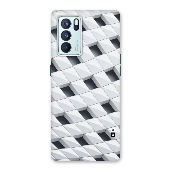 Building Pattern Back Case for Oppo Reno6 Pro 5G