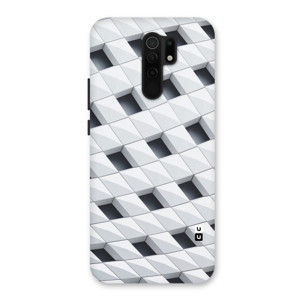 Building Pattern Back Case for Redmi 9 Prime