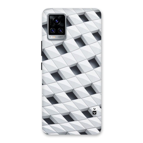 Building Pattern Back Case for Vivo V20 Pro