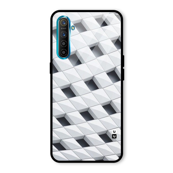 Building Pattern Glass Back Case for Realme XT