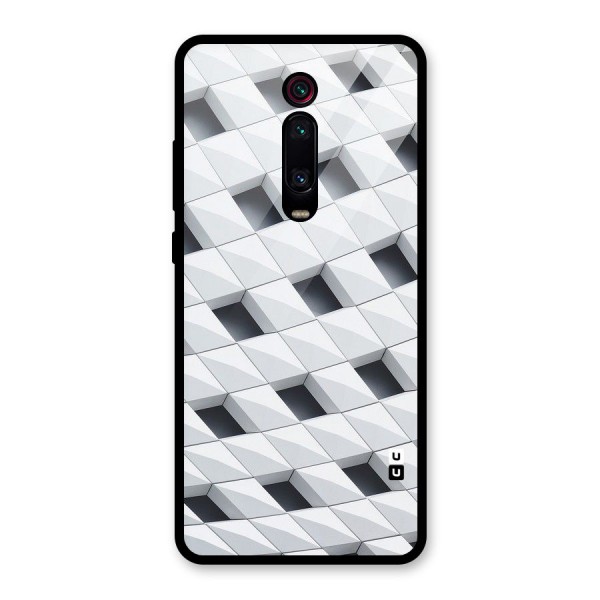 Building Pattern Glass Back Case for Redmi K20 Pro