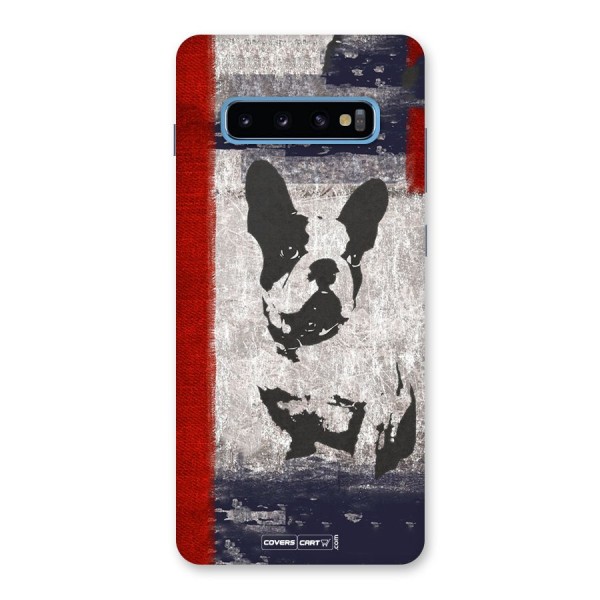 Bull Dog Back Case for Galaxy S10 Plus