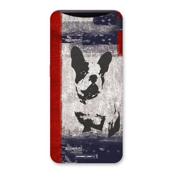 Bull Dog Back Case for Oppo Find X