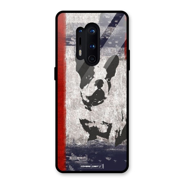 Bull Dog Glass Back Case for OnePlus 8 Pro